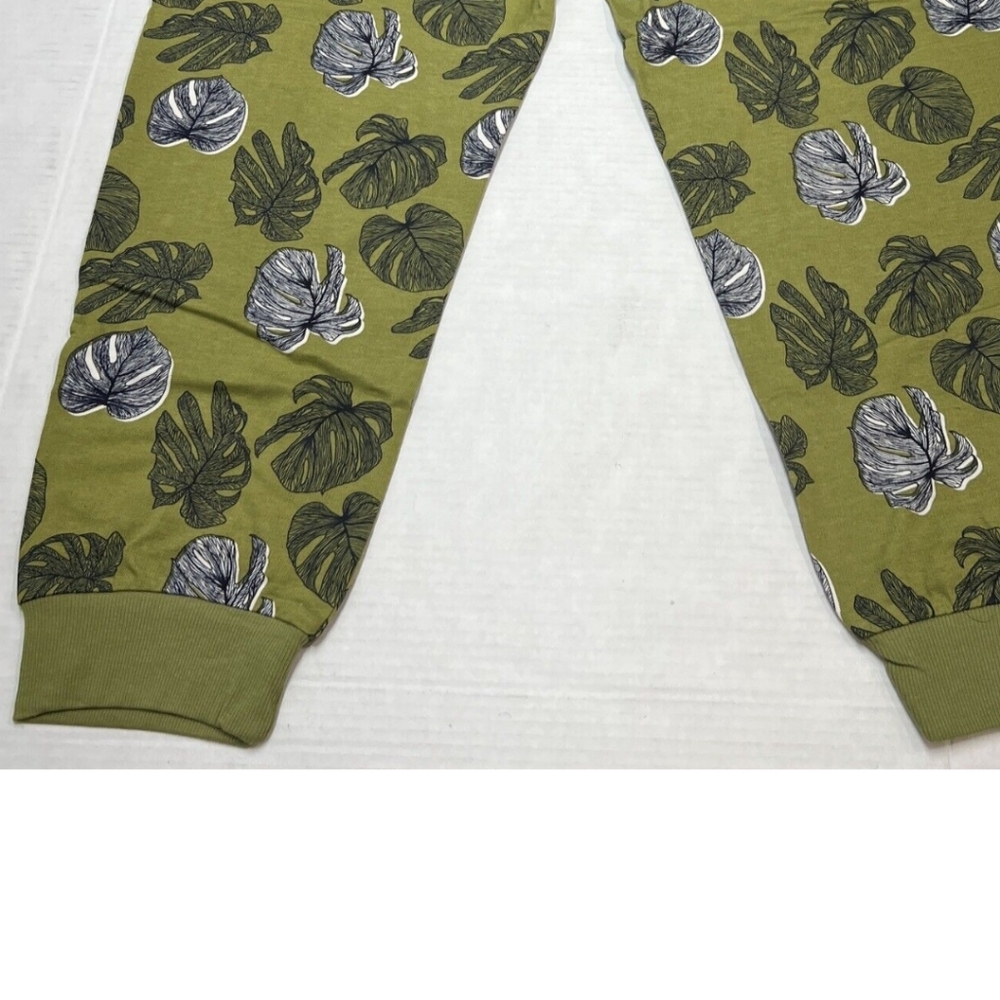 Men's Goodfellow & Co. Green Leaf Print Joggers NWT